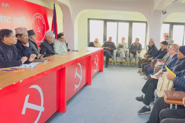 नेकपाले थाल्यो निर्वाचन घोषणापत्र लेखन, मस्यौदा समितिको बैठक जारी